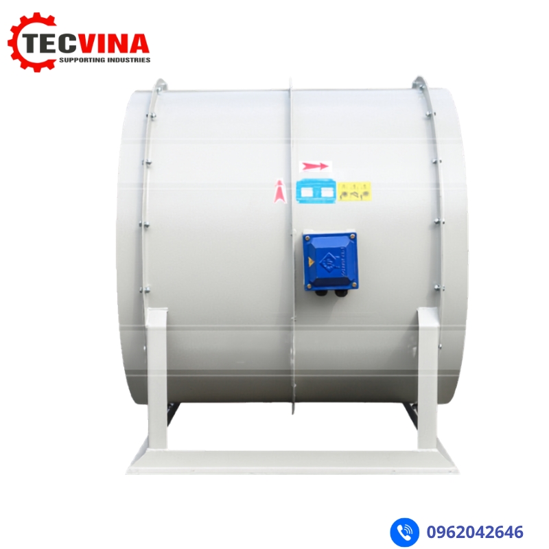 Quạt hướng trục hút khói tầng hầm AXI-8-D